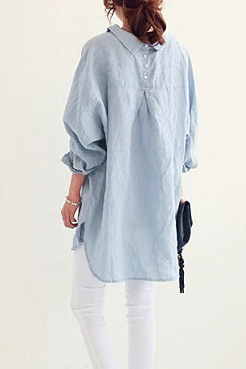 Oversized Linnen Shirt