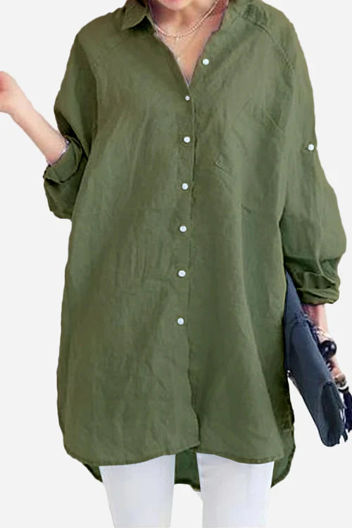 Oversized Linnen Shirt