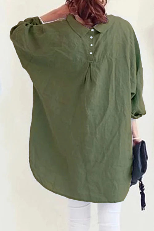 Oversized Linnen Shirt